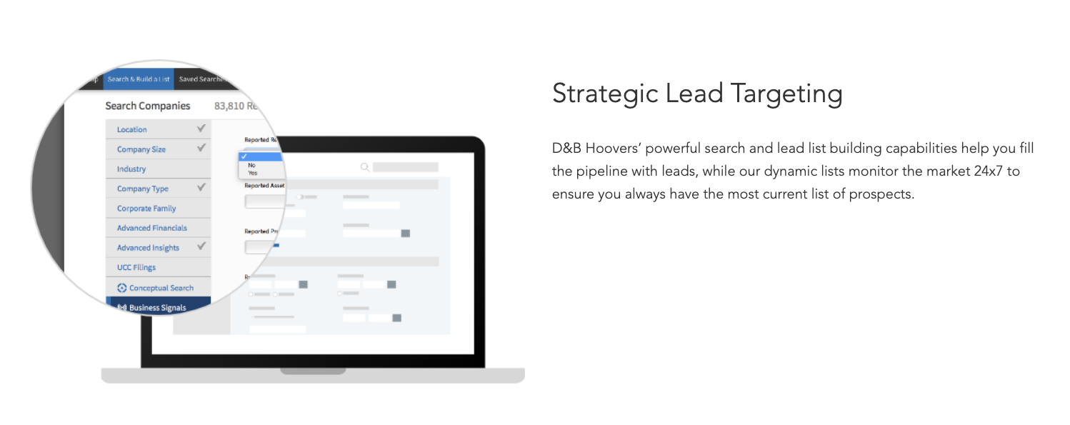 Hoover Strategic Lead Targeting