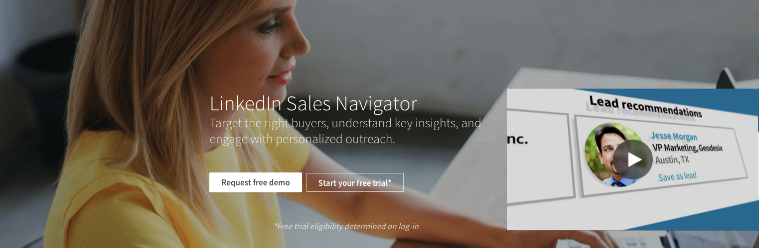 linkedin sales navigator